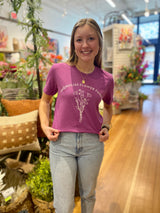 Magnolias Magenta Spring T-Shirt