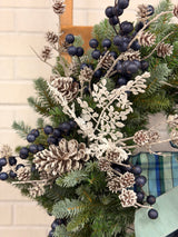 Mixed Blues Wreath Kit