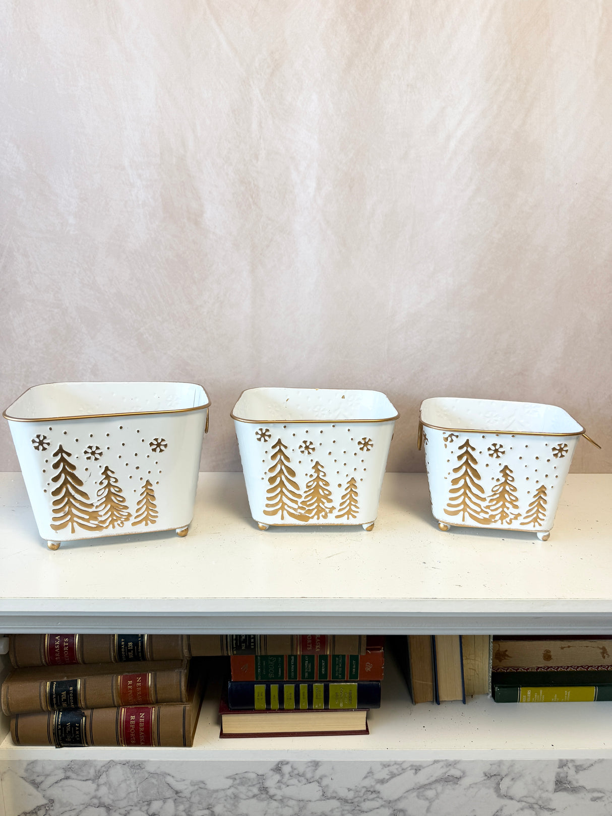 Modern Holiday Planter - 3 Sizes
