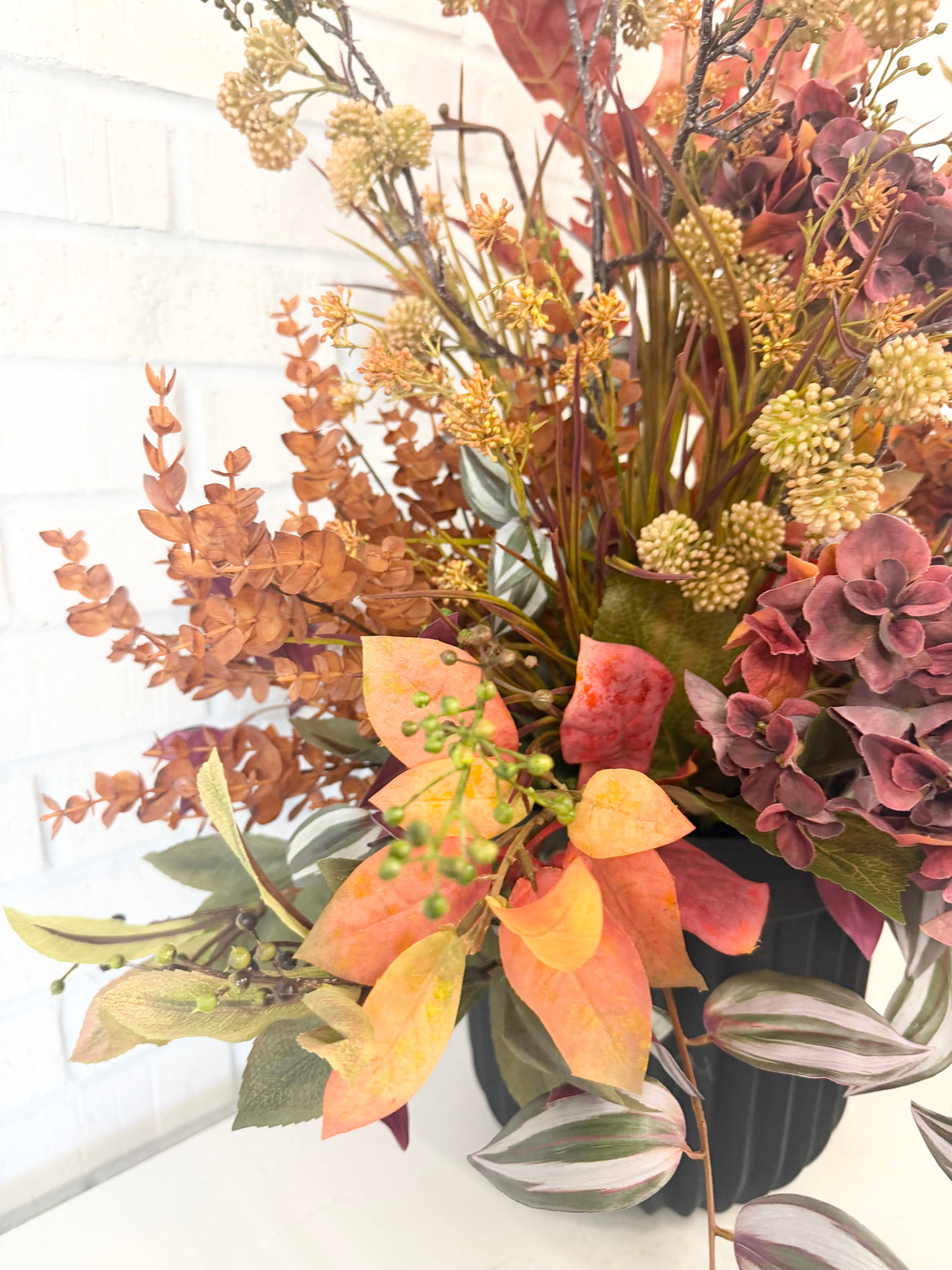 32" Fall Days Ahead Porch Pot