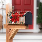 Joy Poinsettia Mailbox Cover