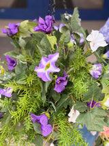 26" UV Protect Purple Passion Hanging Basket