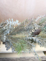 66" Silver Sparkle Garland