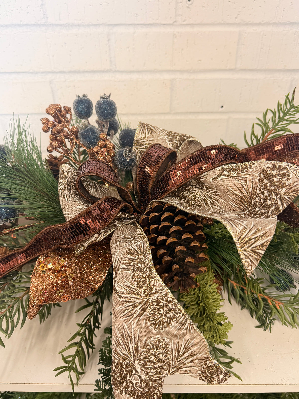 Rustic Noel Swag Kit