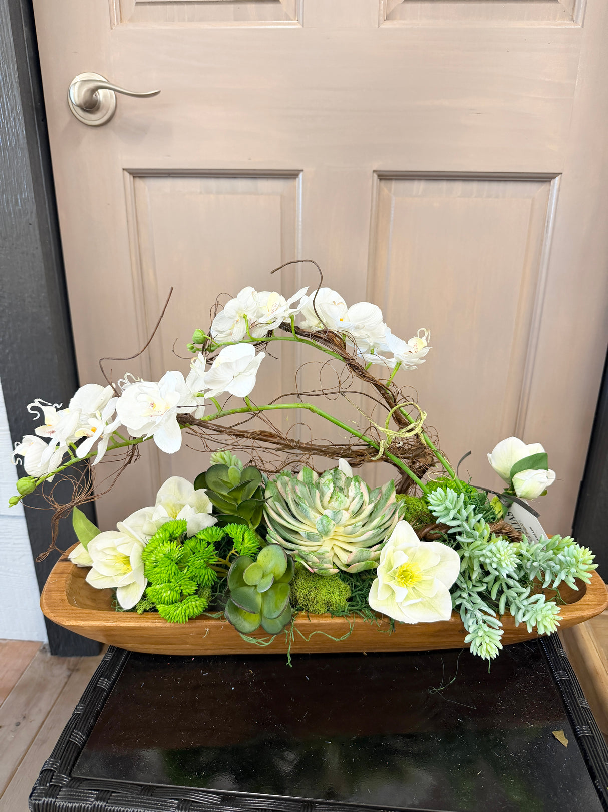 19" Serenity Orchid Tray