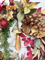 29" Autumn Ember Luxe Wreath