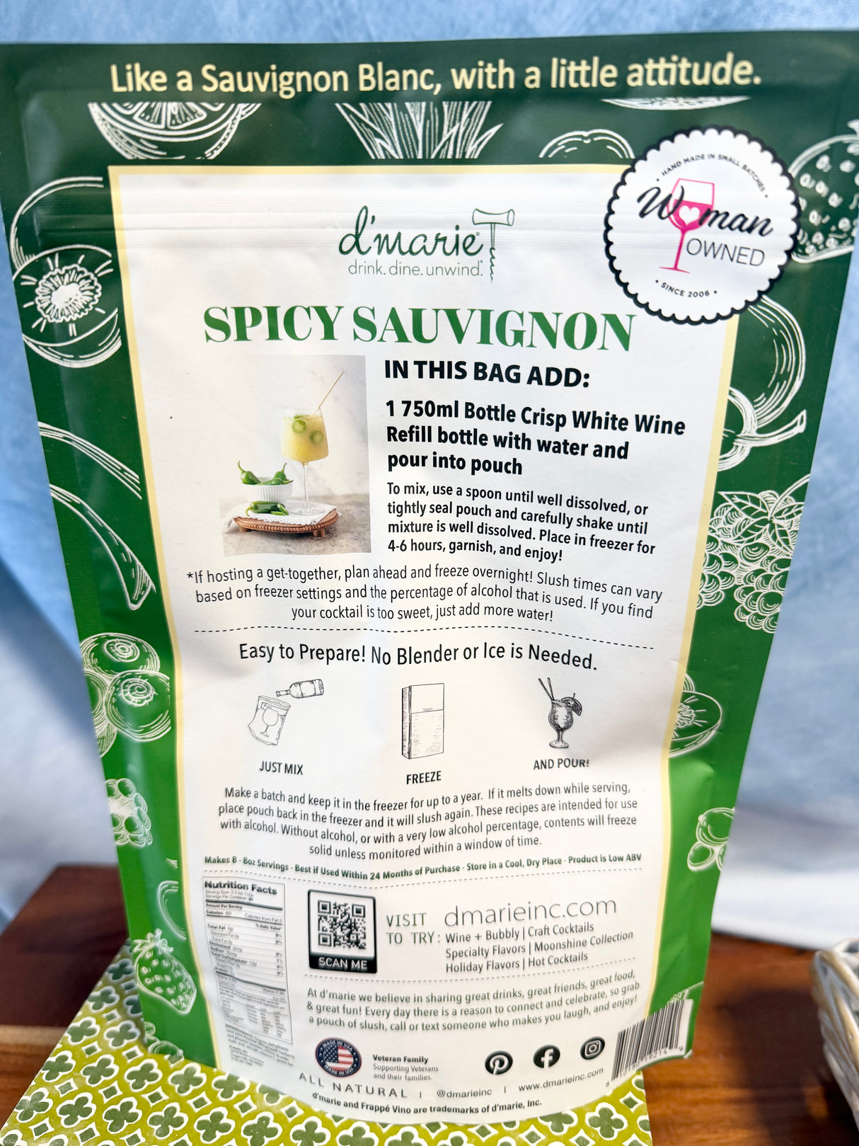 Spicy Sauvignon Slush Mix