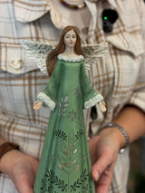 Shades of Emerald Angel Garden Statue