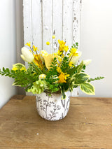 14" Pure Sunshine Centerpiece