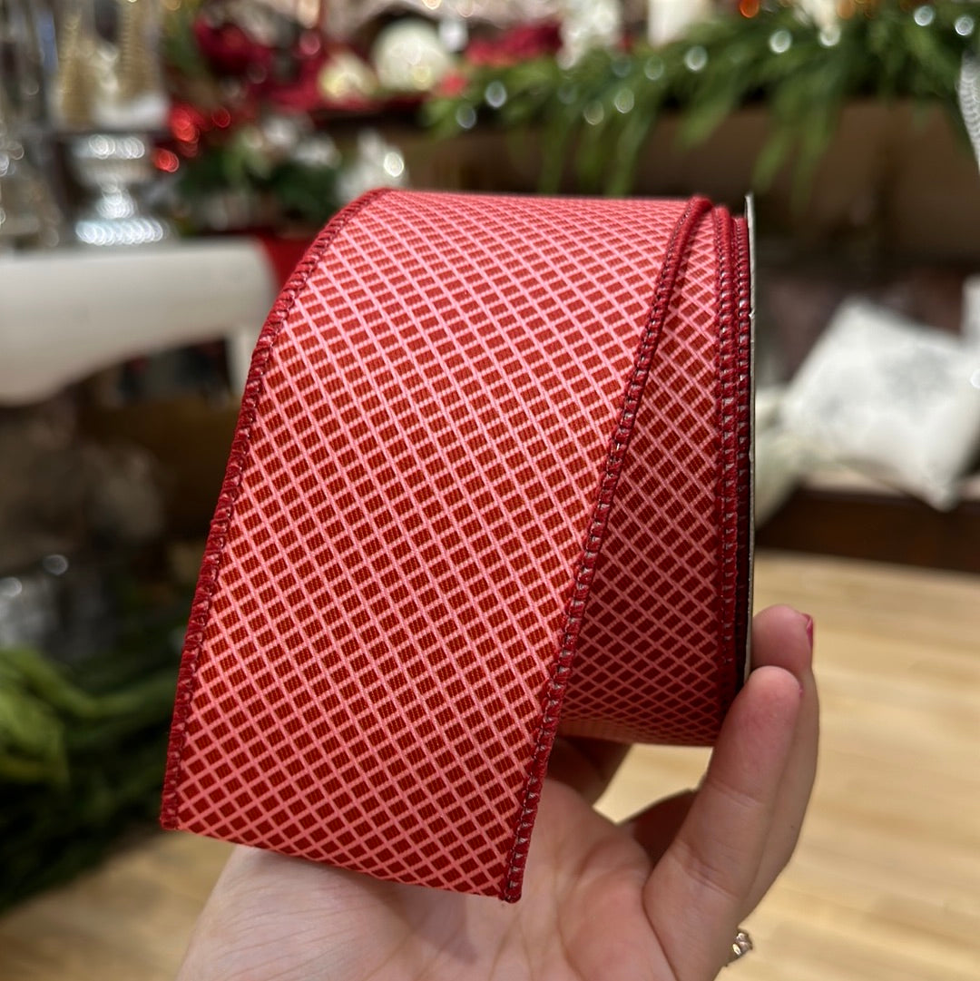 2.5" Mini Check Ribbon Bolt