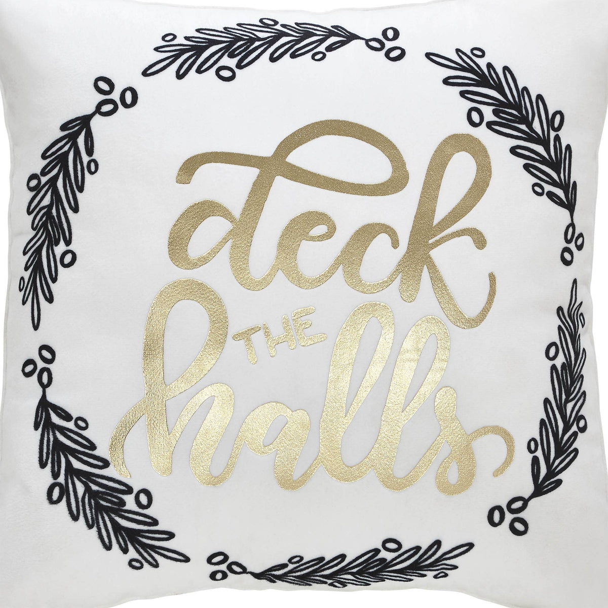 Wintergleam Deck the Halls Pillow