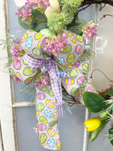 22" Spring Egg Wreath