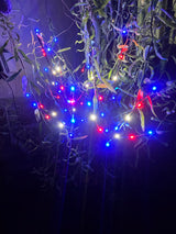 Patriotic Lighted Branch Set