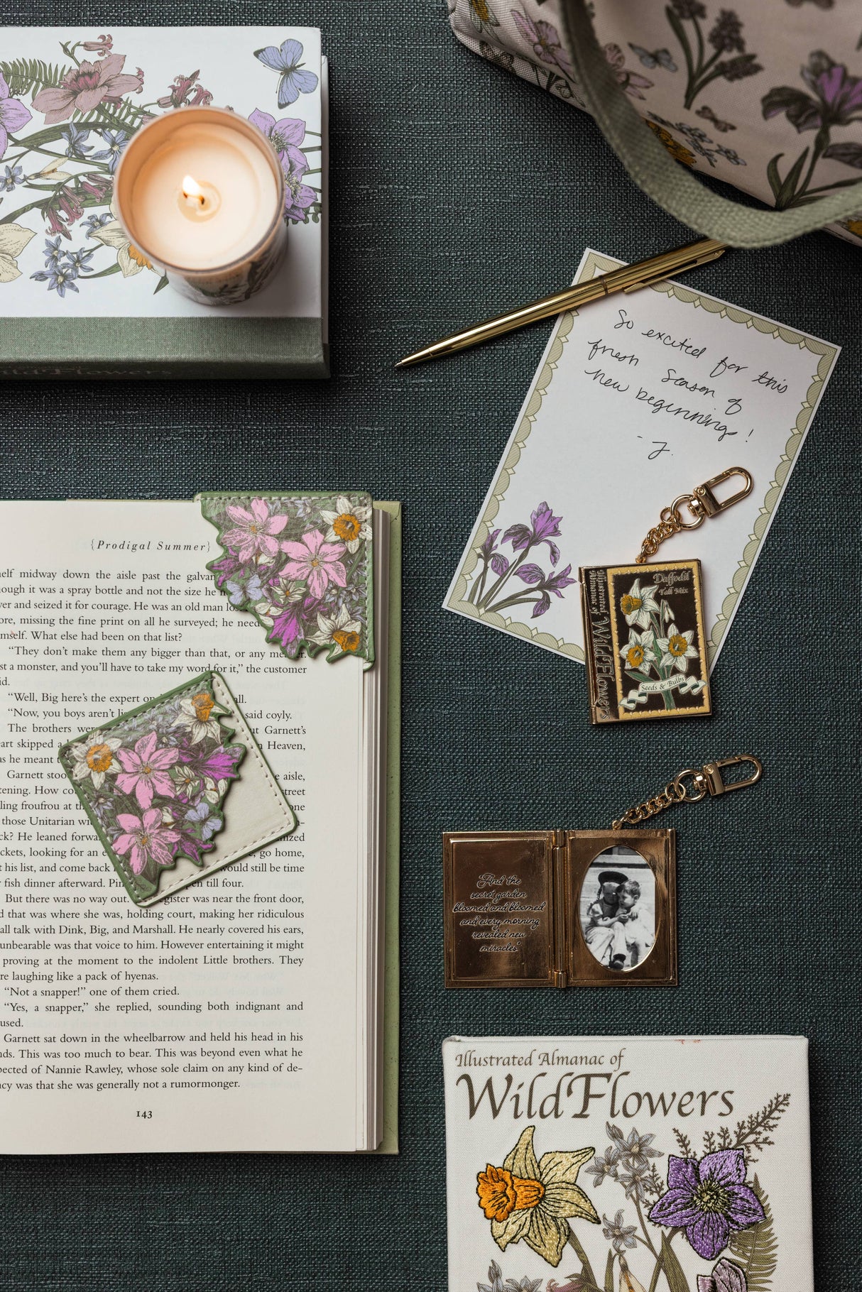 Corner Wildflowers Bookmark Set