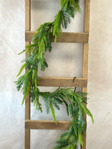 6' Real Touch Shelter Belt Pine Garland