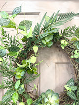 26" The Gathered Vine Wreath
