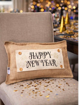 Burlap Stripe Interchangeable Pillow