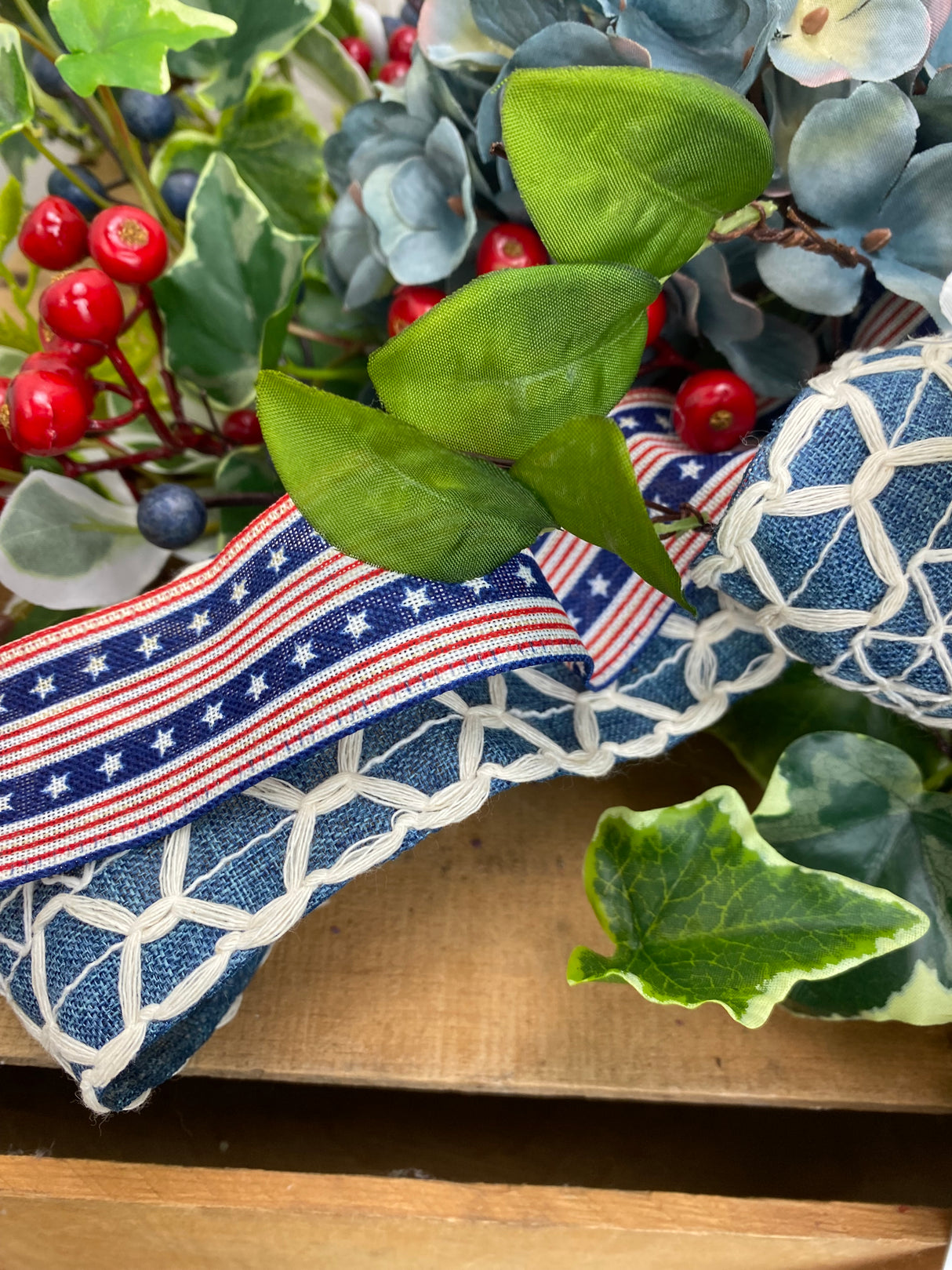 29" Ol' Glory Garden Swag