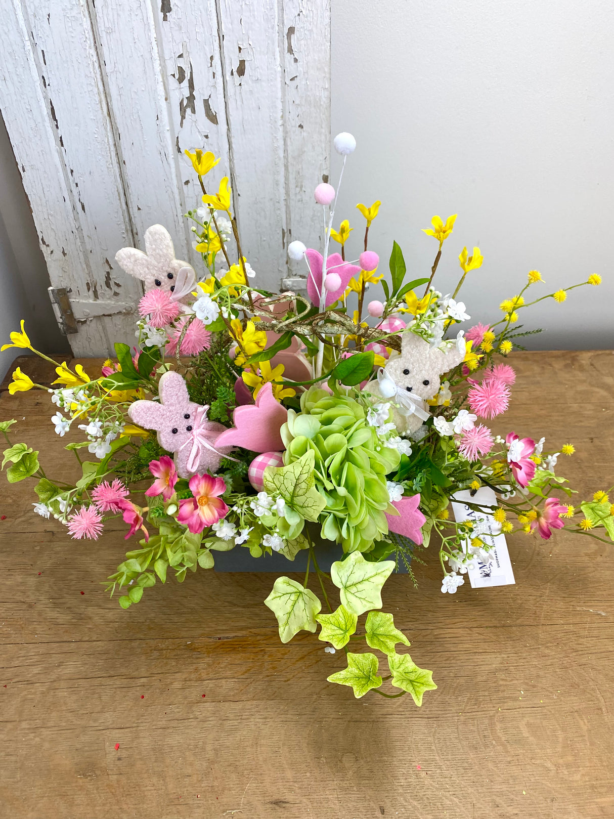 22" Spring Garden Centerpiece