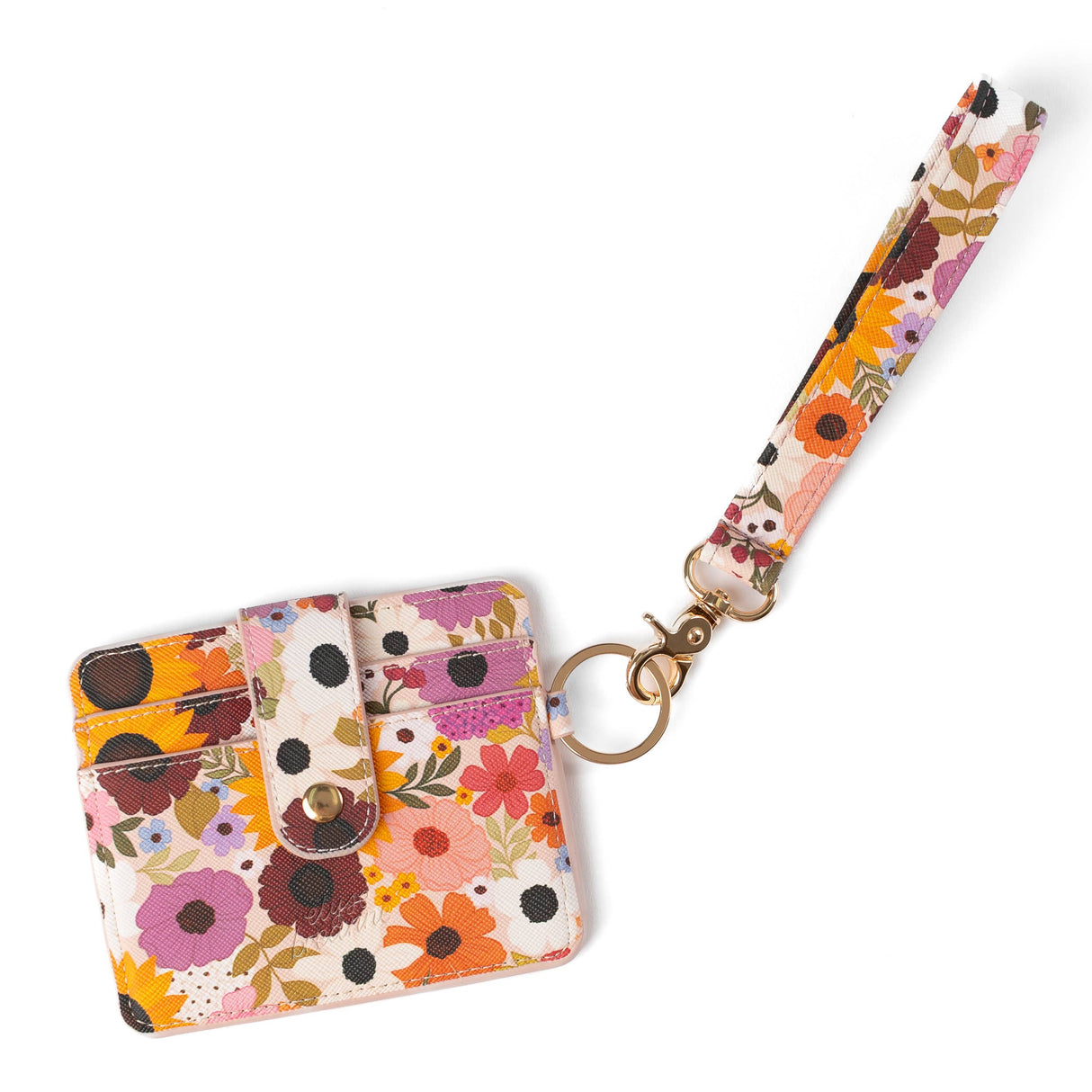 Rainbow Garden Card Wallet