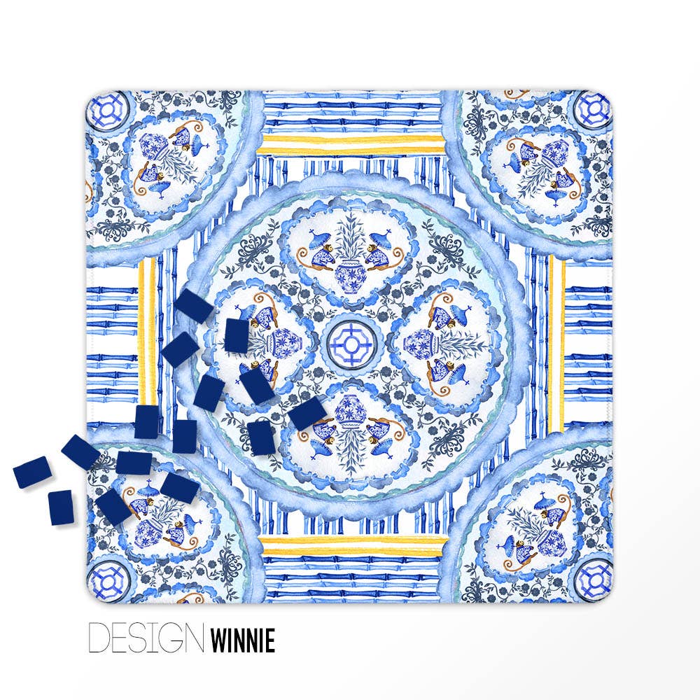 Mahjong Mat 31" Neoprene Winnie