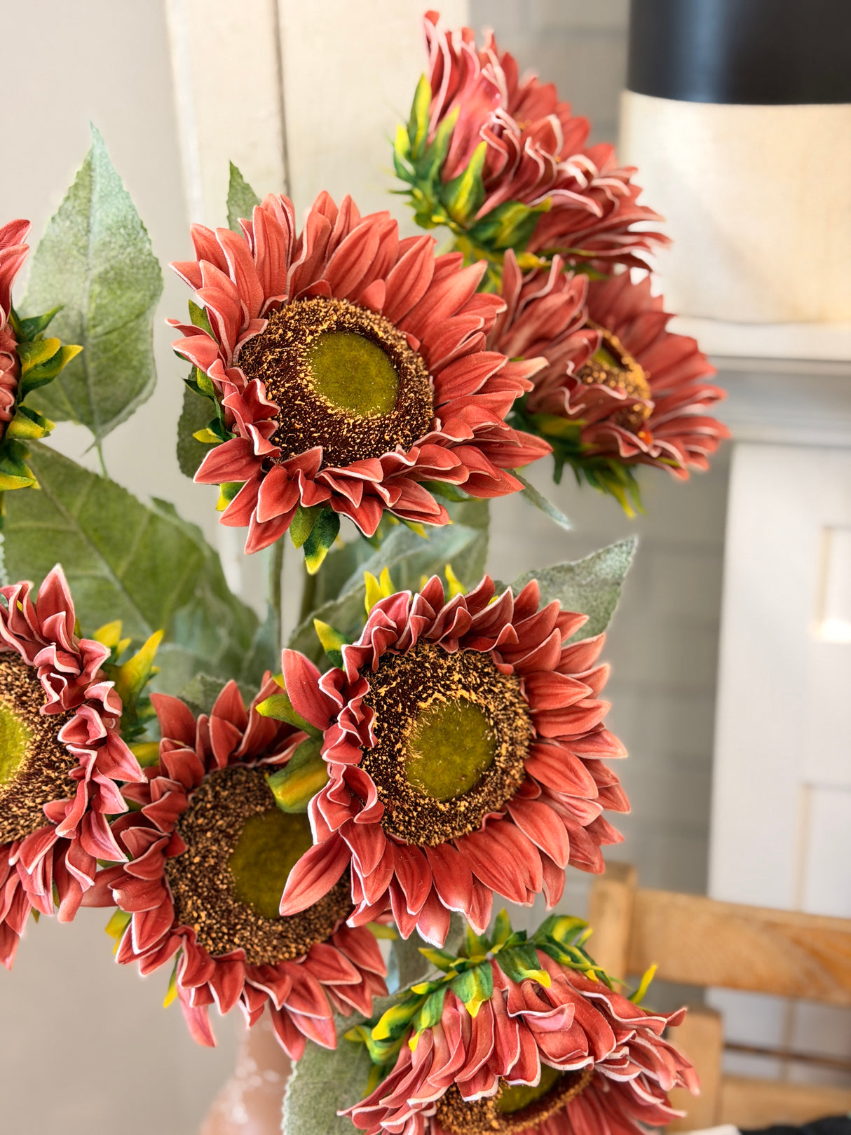 Spice Real Touch Sunflower Spray