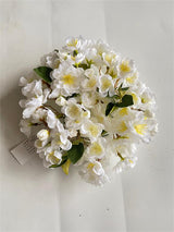 Cream Blossom Candle Ring