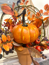 13" Autumn Keepsake Centerpiece