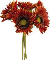 Orange Natural Touch Sunflower Bundle