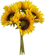 Yellow Natural Touch Sunflower Bundle