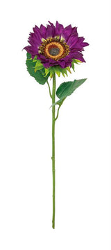 Purple Passion Single Sunflower Spray