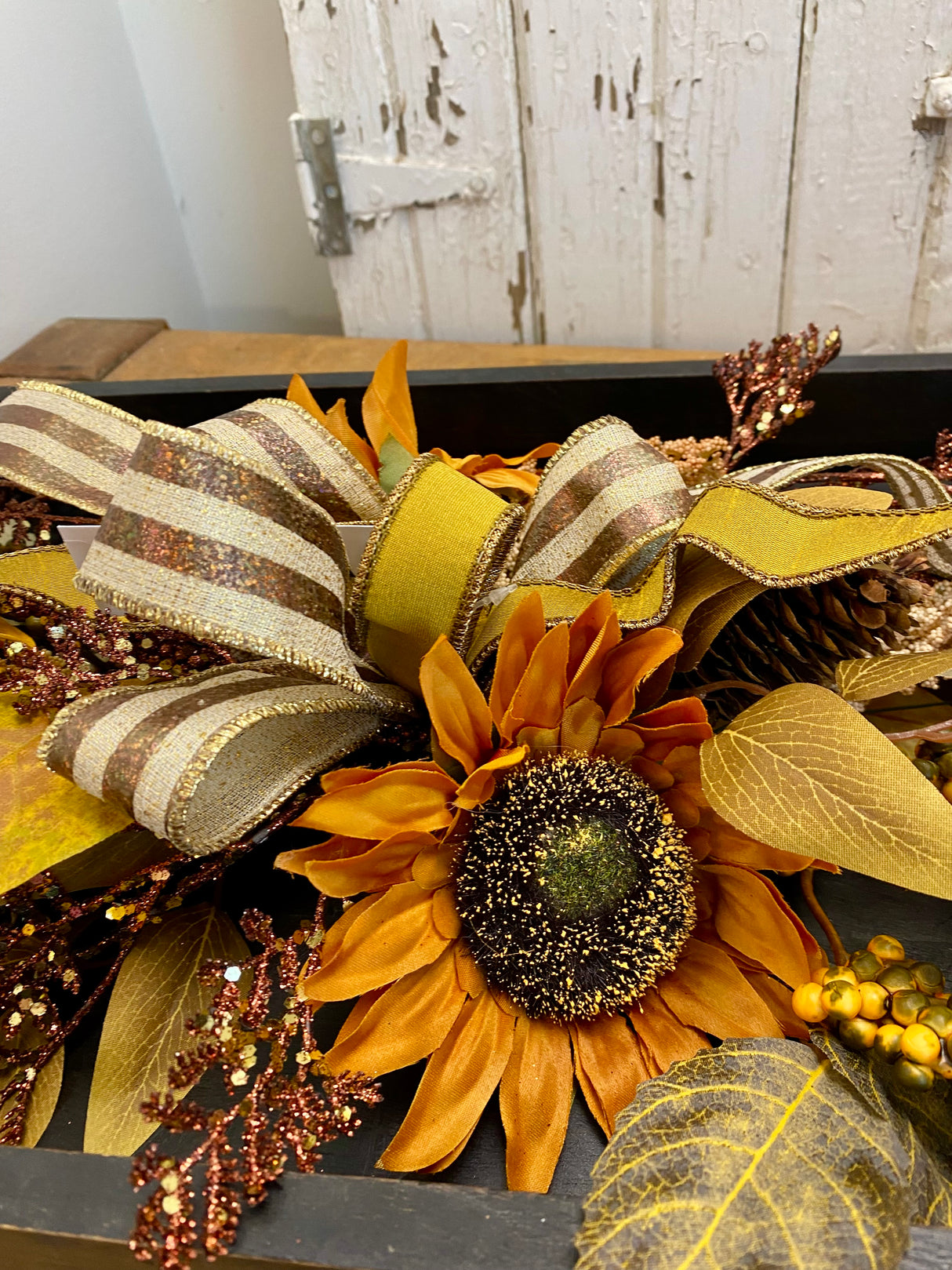 21" Fabulous Fall Swag