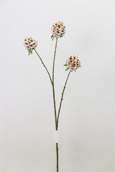 Parchment Star Flower Pin Cushion Spray