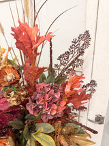 33" Fires of Fall Porch Pot