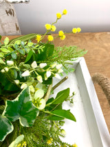 19" Evergreen Garden Swag