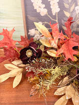 32" Sparkle of Fall Swag