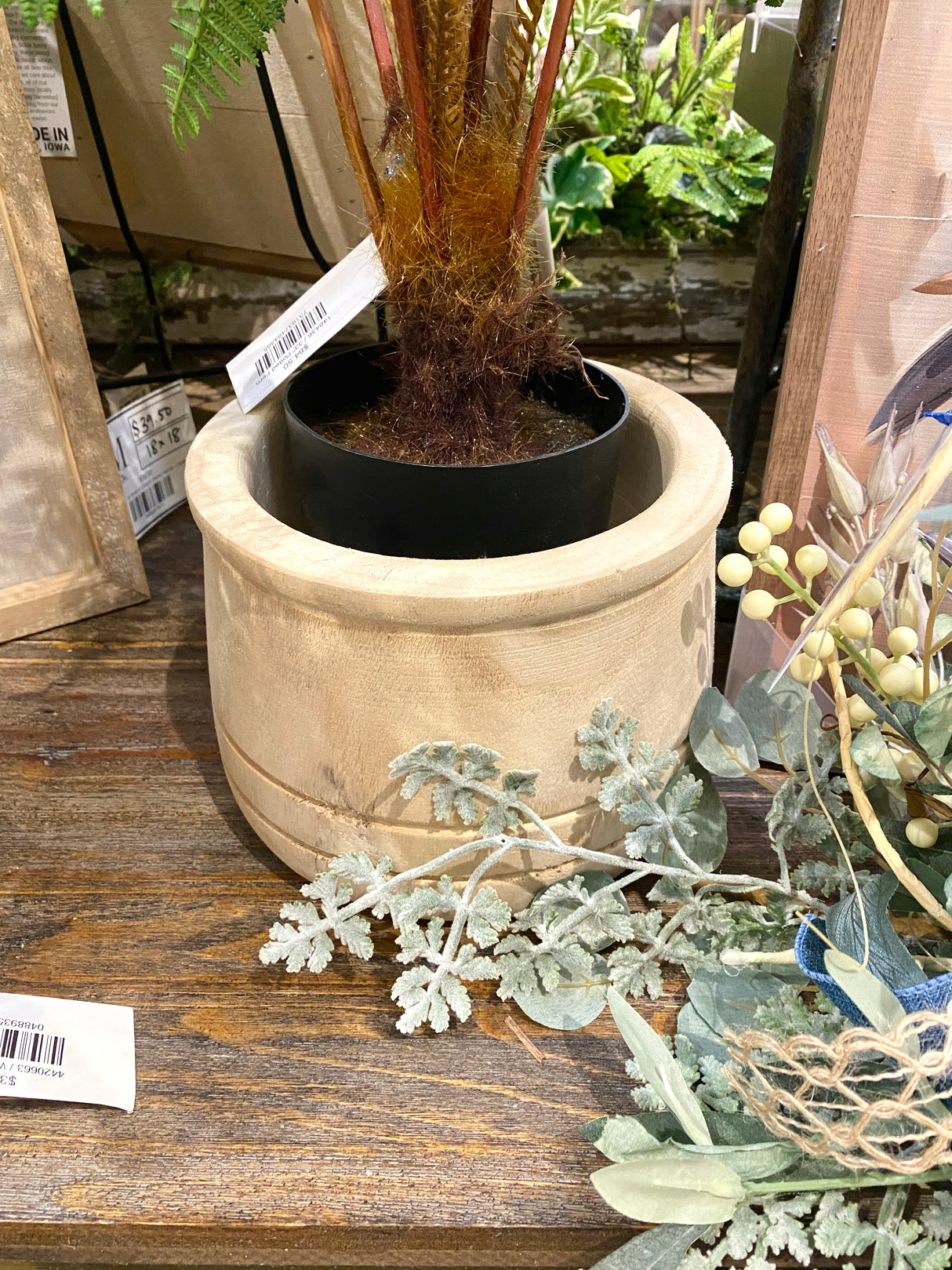 Seoul Paulownia Wood Planter - 2 Sizes