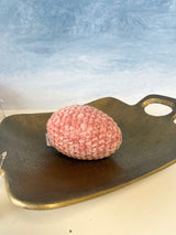 Small Pink Crochet Easter Egg