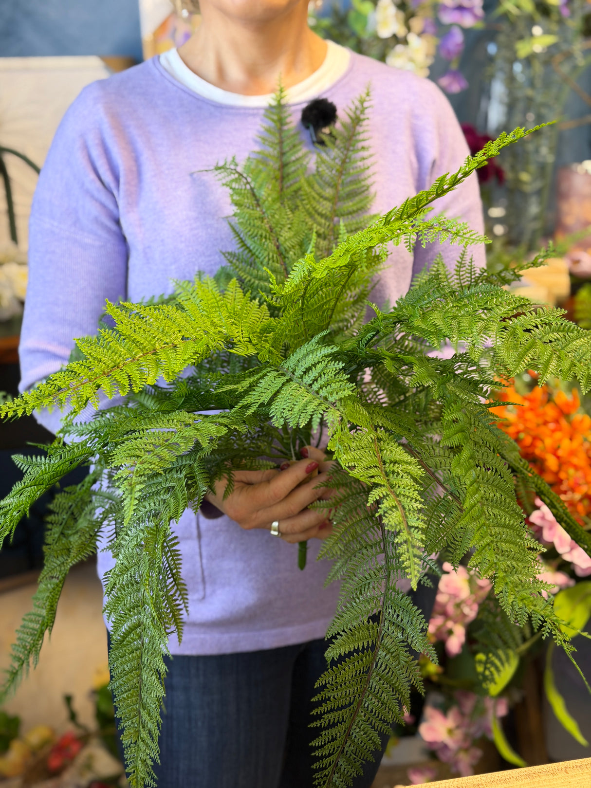 UV Protect Pixie Leather Fern Bush