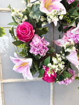 19" Lovely Lily Wreath