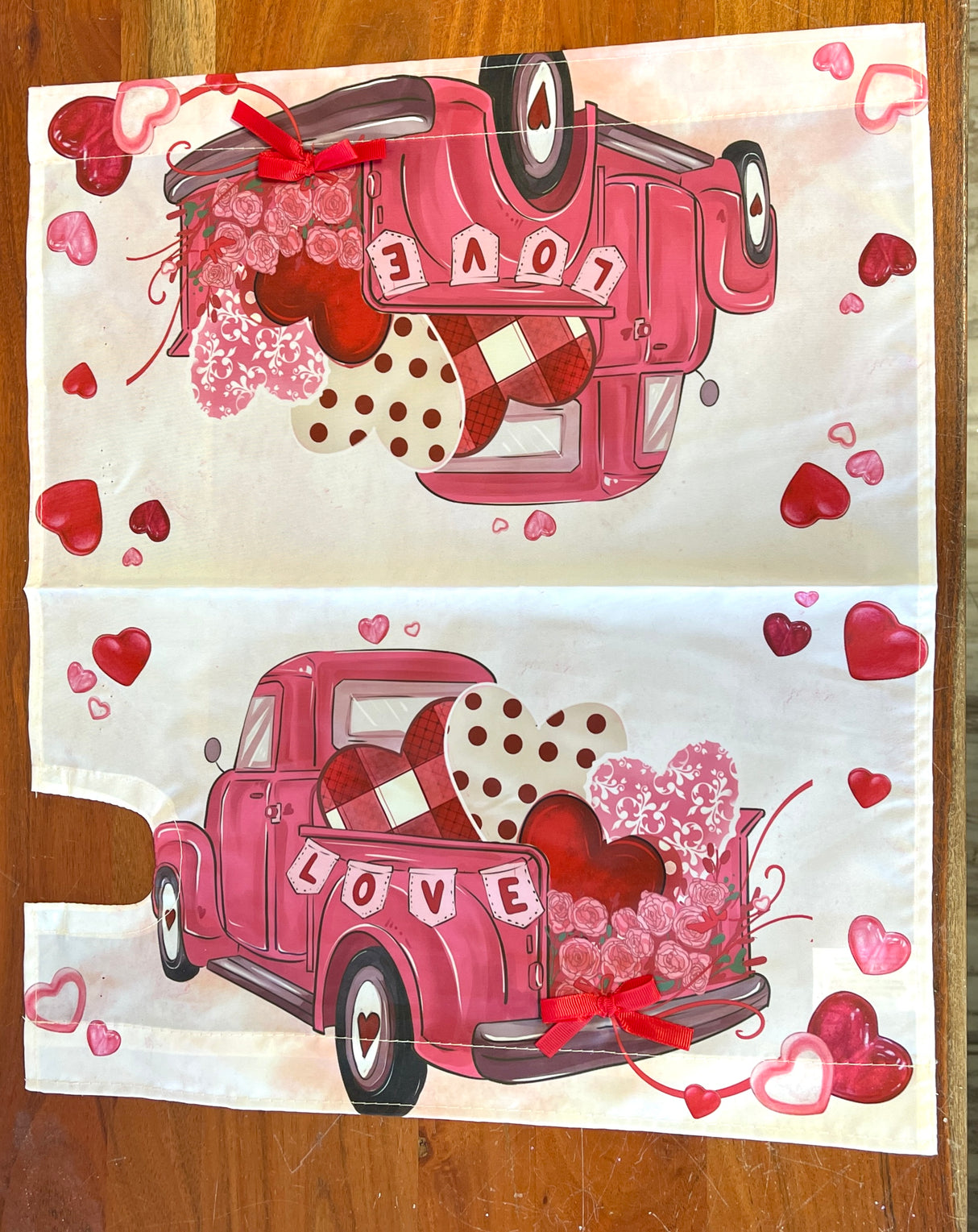 Truck Full of Love Mailbox Cover