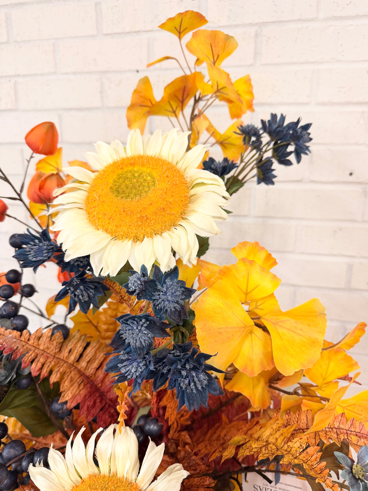 33" Golden Autumn Sunset Porch Pot