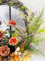 33" Crisp & Cool Wreath