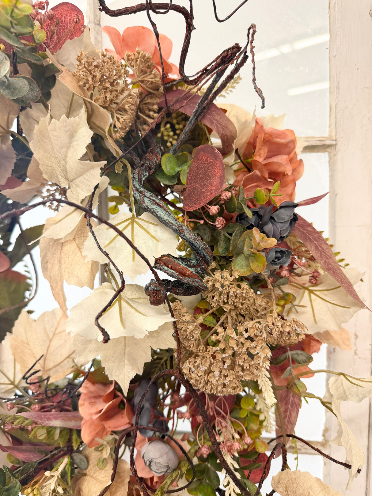 22" Soft Harvest Charm Wreath
