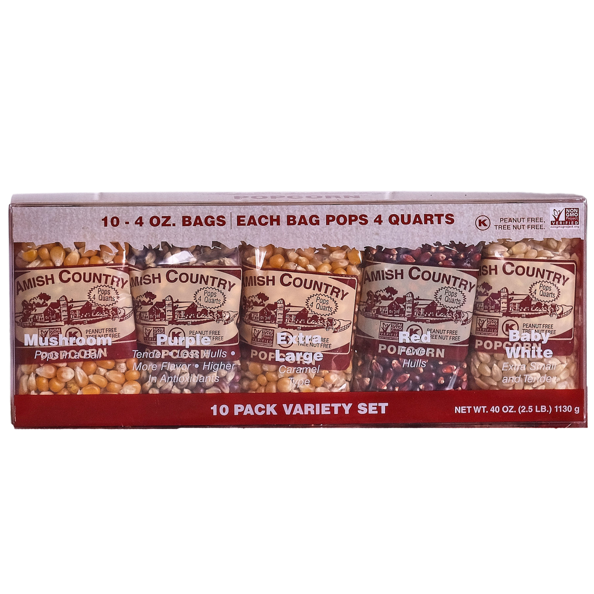 10 Variety Pack Popcorn