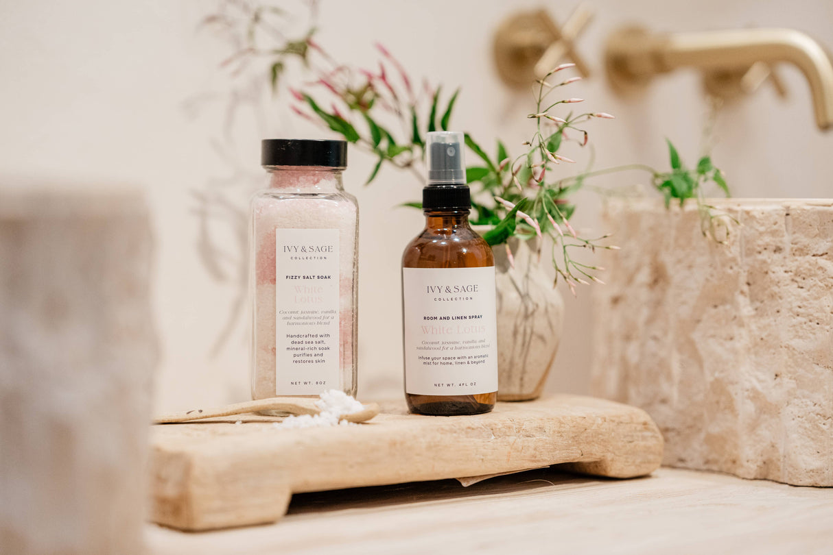 Lavender & Chamomile Salt Soak