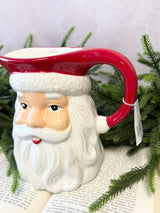 Vintage Look Santa Pitcher