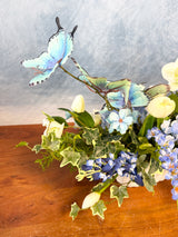 24" Blue Skies Centerpiece