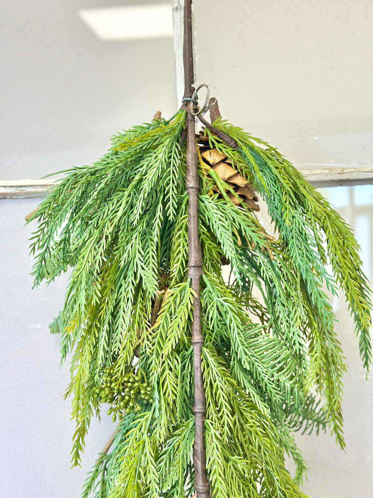 22" Real Touch Fine Pine Swag