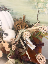 33" Gathered Grace Centerpiece